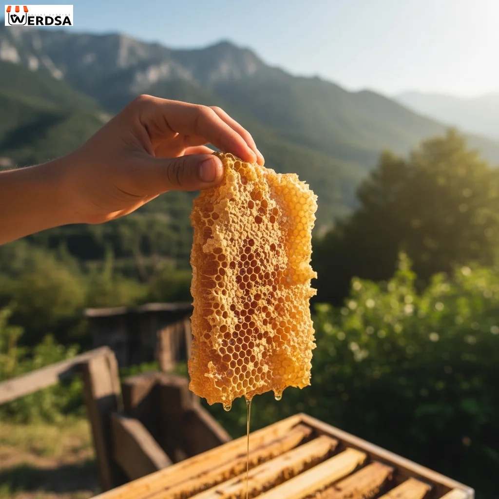 عسل اسطوخدوس 1 کیلویی موم دار